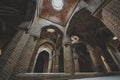 Interior Jameh Friday Mosque. Isfahan. Iran Royalty Free Stock Photo