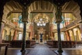Interior of the Jewish synagogue in Sofia Bulgaria Royalty Free Stock Photo