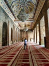 .The interior of the Juma mosque in the city of Shamakhi.