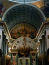 Interior of the Kazan cathedral Royalty Free Stock Photo