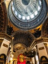 Interior of Kazan Cathedral on Nevsky prospect, Saint Petersburg, Russia Royalty Free Stock Photo