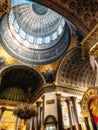 Interior of Kazan Cathedral on Nevsky prospect, Saint Petersburg, Russia Royalty Free Stock Photo