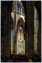 Interior of Keln, aka Cologne Cathedral Royalty Free Stock Photo