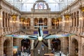 Interior of the Kelvingrove Art Gallery and Museum in Glasgow, Scotland, UK Royalty Free Stock Photo