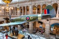 Interior of the Kelvingrove Art Gallery and Museum in Glasgow, Scotland, UK