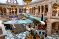 Interior of the Kelvingrove Art Gallery and Museum in Glasgow, Scotland, UK