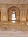 Interior of Khas Mahal in Agra Fort, Uttar Pradesh, India