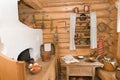 Interior kitchen outbuilding