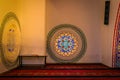 Interior of the Kocatepe mosque in Ankara Royalty Free Stock Photo