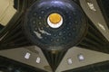 Interior of Konya Karatay Madrasa or Karatay Medresesi. Seljuk architecture Royalty Free Stock Photo