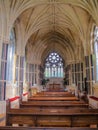 The interior kylemore neo gothic church at Kylemore Abbey Royalty Free Stock Photo