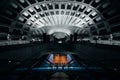 The interior of the L'Enfant Plaza Metro Station, in Washington,