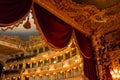 Interior of La Fenice Theatre. Venice, Italy Royalty Free Stock Photo