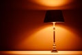 Interior lamp with warm light Royalty Free Stock Photo