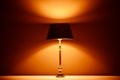 Interior lamp with warm light Royalty Free Stock Photo