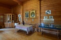 Interior of Langenkoski tsars Manor in Kotka, Finland.