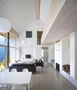 Interior large luxury house l