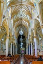 Interior of Las Lajas Sanctuary - Ipiales, Colombia Royalty Free Stock Photo