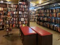 Interior of last book store in city Los Angels CA