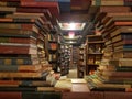 Interior of last book store in city Los Angels CA