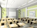 Interior of the lecture-room Royalty Free Stock Photo