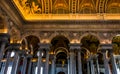 The interior of the Library of Congress, in Washington, DC. Royalty Free Stock Photo