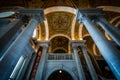 The interior of the Library of Congress, in Washington, DC. Royalty Free Stock Photo