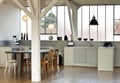 Interior loft, kitchen Royalty Free Stock Photo