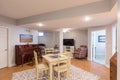 Interior of a luminous house with brightly colored walls in Overland Park, Kansas, USA