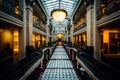 The interior of the Lunder Conservation Center at the Smithsonian American Art Museum, in Washington, DC.