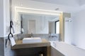 Interior of a luxury hotel bathroom Royalty Free Stock Photo