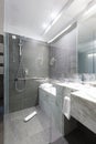 Interior of a luxury hotel bathroom Royalty Free Stock Photo