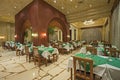 Interior of a luxury hotel restaurant Royalty Free Stock Photo