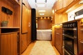 Interior of Luxury Motorhome Royalty Free Stock Photo
