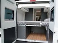 Interior of Luxury Motorhome van camper rv Royalty Free Stock Photo