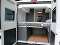 Interior of Luxury Motorhome van camper rv