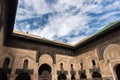 Interior of a madrassa, coranic school, in Fez