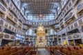 Interior of magnificently decorated wooden Protestant Church of Peace in Jawor, UNESCO World Cultural Heritage, Poland Royalty Free Stock Photo