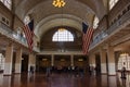 Inside Ellis Island Hall