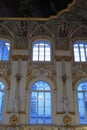 Interior of main staircase of the Winter Palace Royalty Free Stock Photo