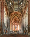 Interior of the Mainz cathedral in Germany HDR
