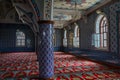 The interior of the majestic mosque at Manavgat in Turkey Royalty Free Stock Photo
