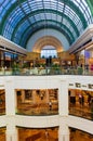 Interior of the Mall of the Emirates Dubai city UAE