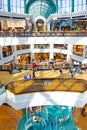 Interior of the Mall of the Emirates Dubai city UAE Royalty Free Stock Photo