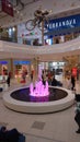 The interior of the Mall MEGA Silk Way. Astana Kazakhstan