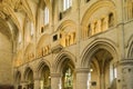 The interior of Malmesbury Abbey, Wiltshire