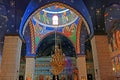 Interior of Mar Elias Monastery, Jerusalem, Israel Royalty Free Stock Photo