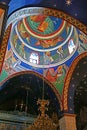 Interior of Mar Elias Monastery, Jerusalem, Israel Royalty Free Stock Photo