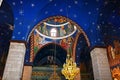 Interior of Mar Elias Monastery, Jerusalem, Israel Royalty Free Stock Photo