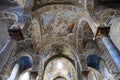 Interior of the Martorana Cathedral in Palermo, Sicily, Italy